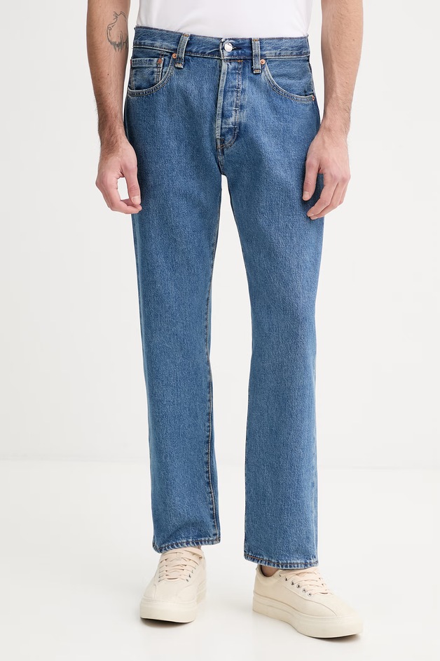 Levi's Blugi relaxed fit pentru bărbați 501® RELAXED albaștri 0057V