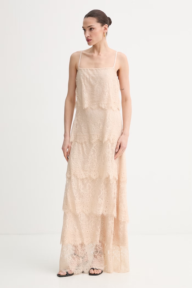 Aniye By rochie din dantelă bej 185276