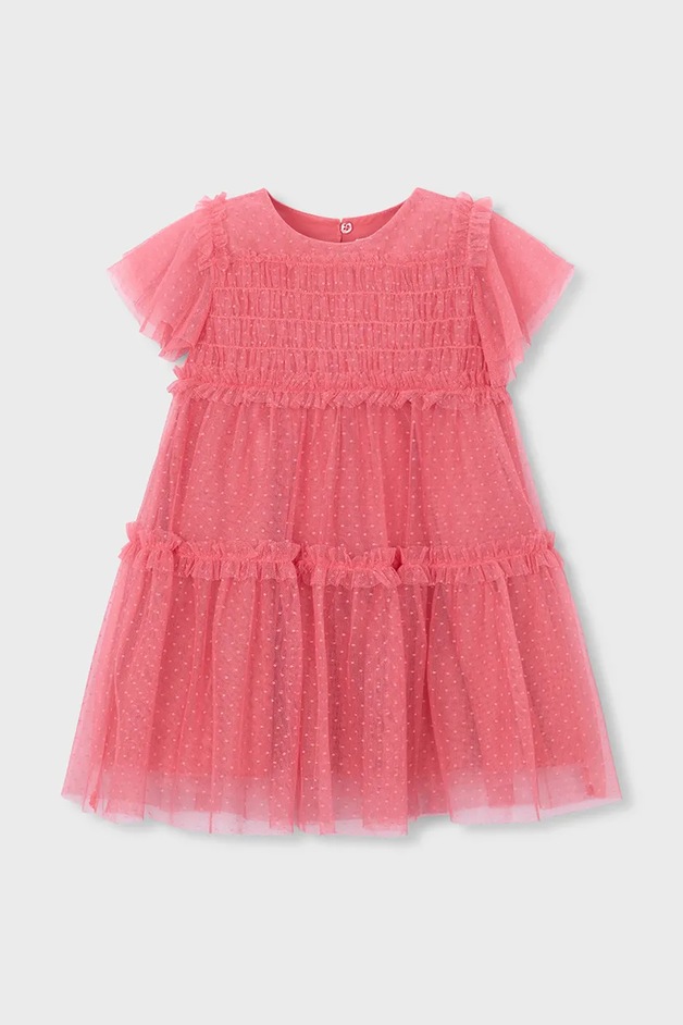 Mayoral Rochie fete culoarea roz, mini, evazați, 3917