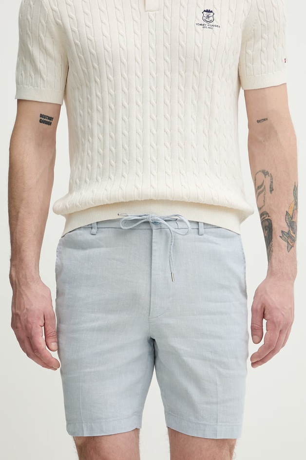 BOSS Pantaloni scurți pentru bărbați, cu in Kane1 albaștri regular waist 50557537