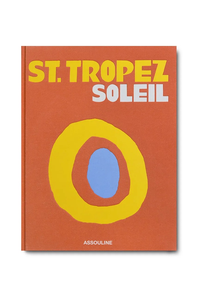 Assouline könyv St. Tropez Soleil by Simon Liberati, English kék 9781614289456
