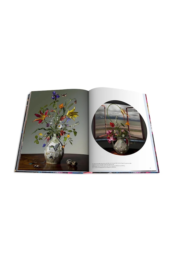 Kniha Assouline Flowers: Art & Bouquets by Sixtine Dubly, English viacfarebná 9781614285144