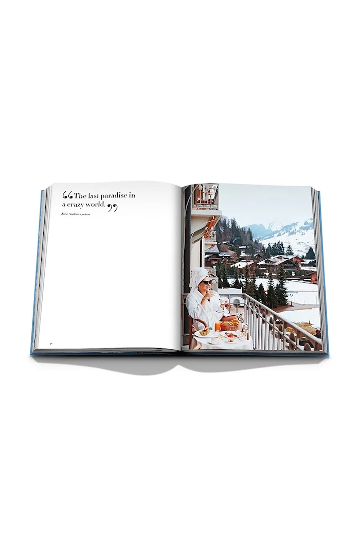 Assouline book Gstaad Glam by Geoffrey Moore, English multicolor 9781649800435