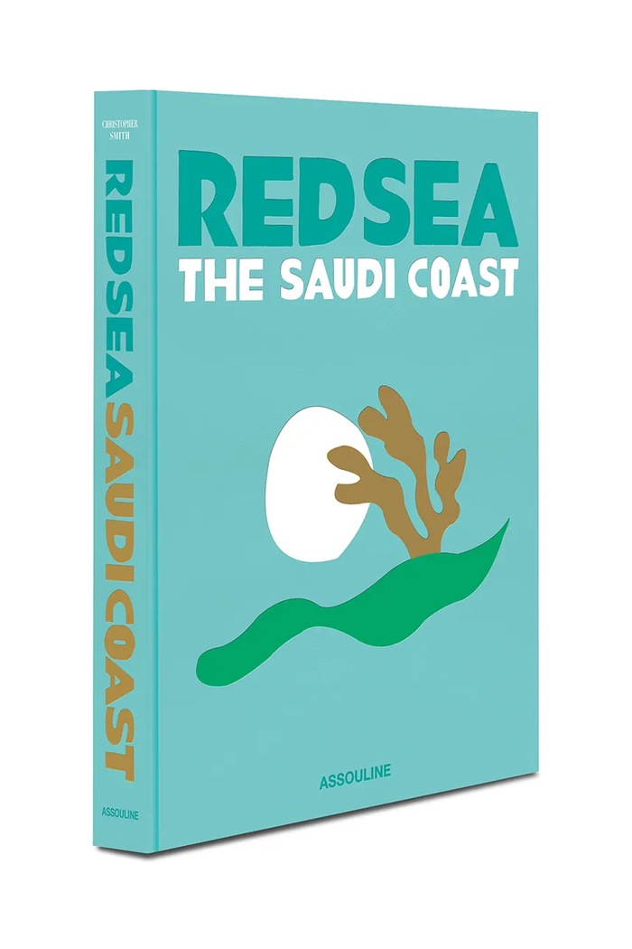 Assouline książka Saudi Arabia: Red Sea, the Saudi Coast by Christopher Smit, English 9781649800848 turkusowy AA00