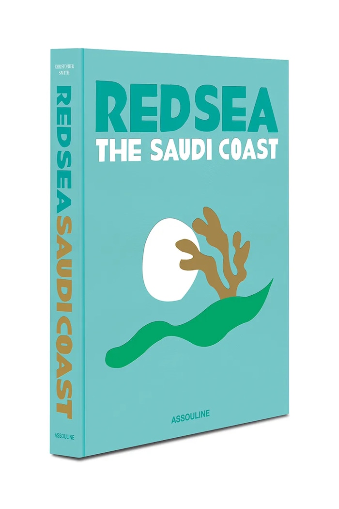 Assouline książka Saudi Arabia: Red Sea, the Saudi Coast by Christopher Smit, English 9781649800848 turkusowy AA00