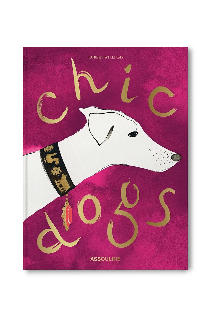 Книга Assouline Chic Dogs by Robert Williams, English барвистий 9781649804419