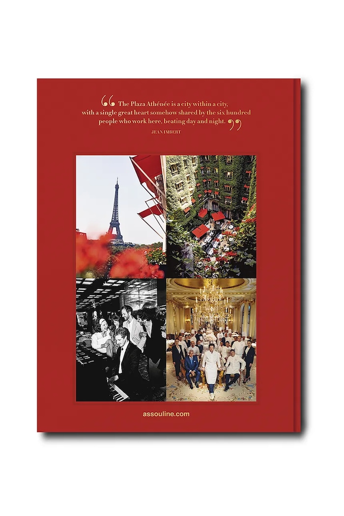 Assouline libro Plaza Athenee by Jean Imbert, Marc Lambron, Oliver Pilcher, English 9781649802880 multicolore AA00