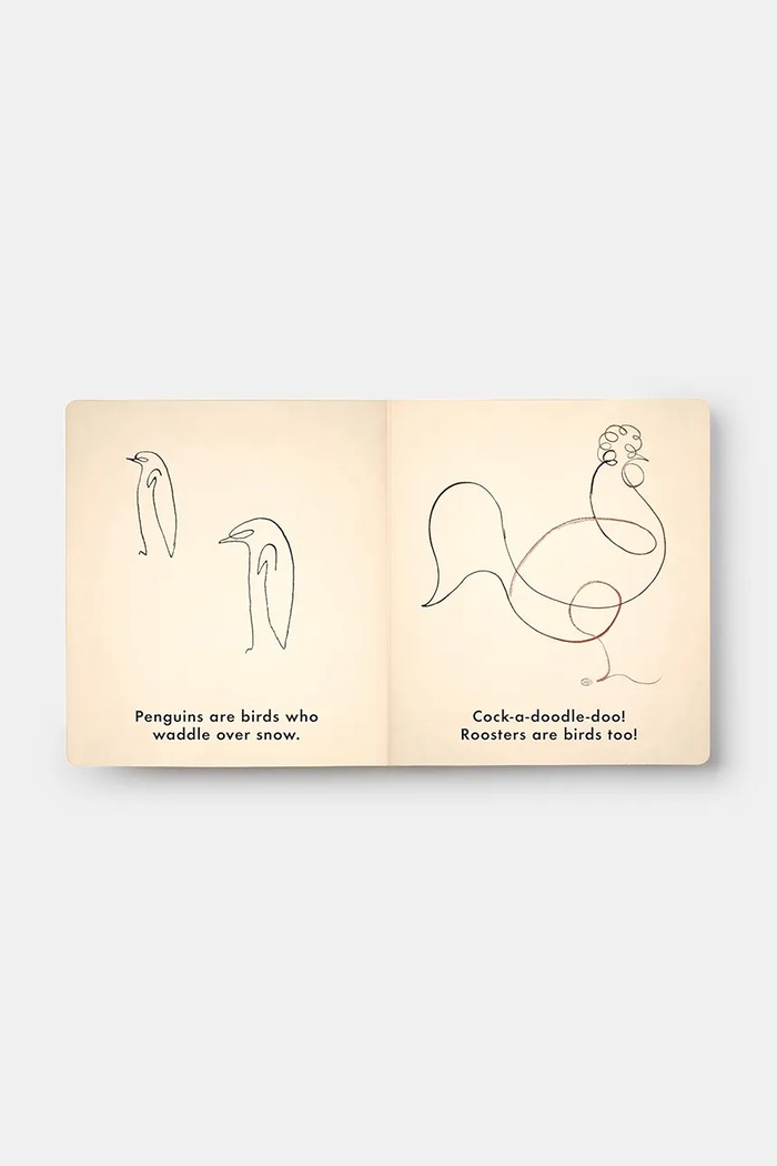 Книга home & lifestyle Birds & Other Animals with Pablo Picasso PH1365 помаранчевий