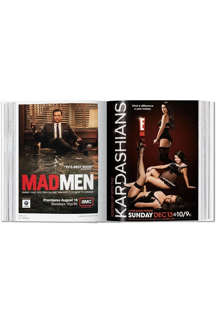 Lifestyle Taschen Βιβλίο Taschen All-American Ads of the 2000s by Heller Steven, English TA1789 μπλε