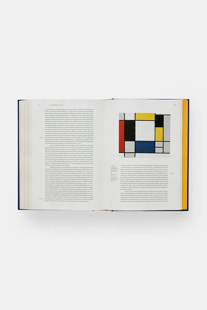 Kniha The Story of Art - Luxury Edition by E.H. Gombrich, English PH1392 tmavomodrá AA00