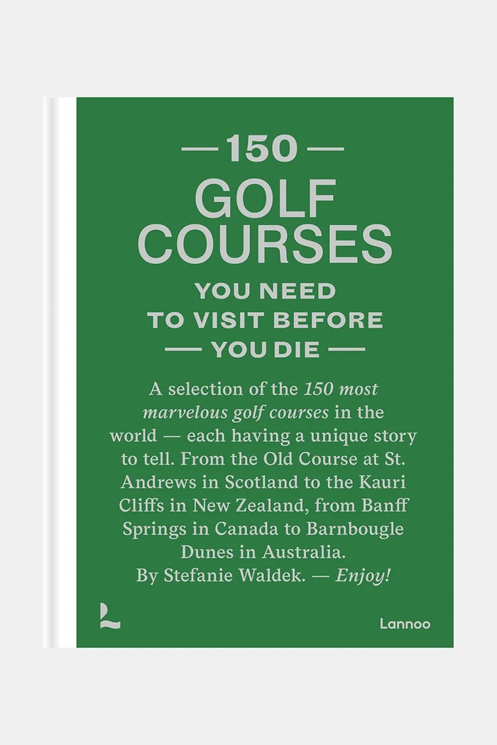 Книга home & lifestyle 150 Golf Courses by Stefanie Waldek, English барвистий LA1124