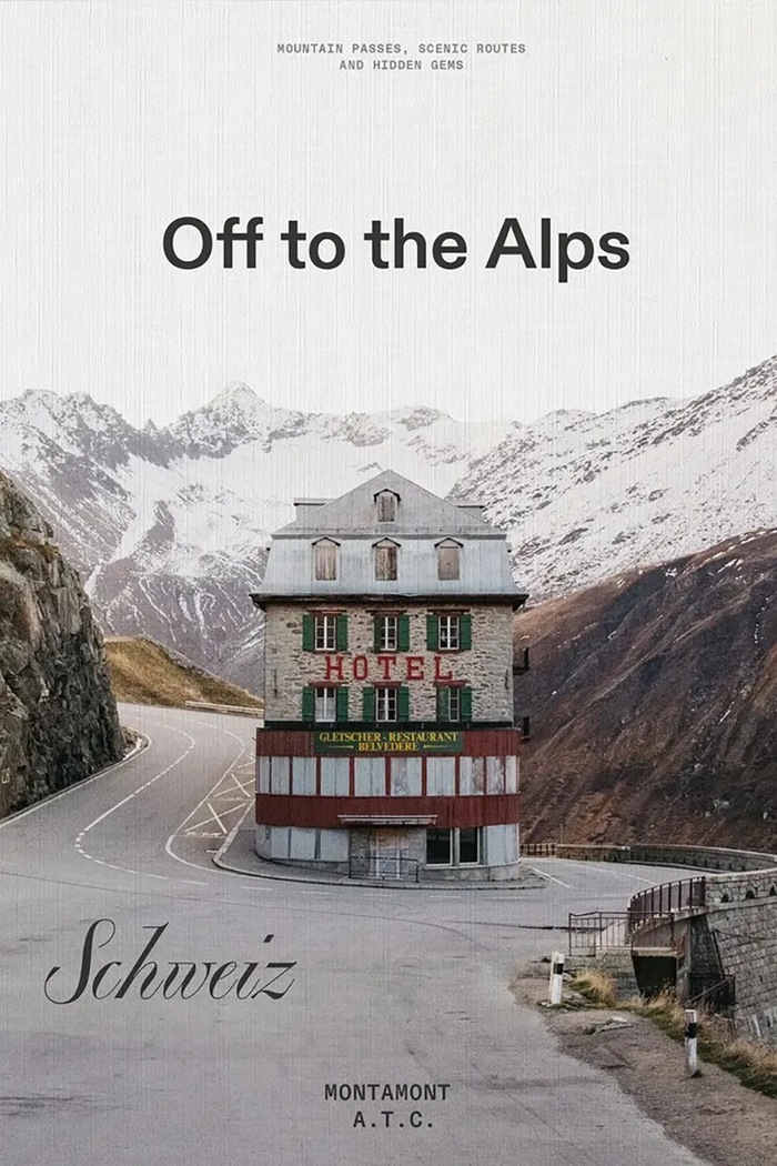 Книга home & lifestyle Off to the Alps – Switzerland, English барвистий MON1003