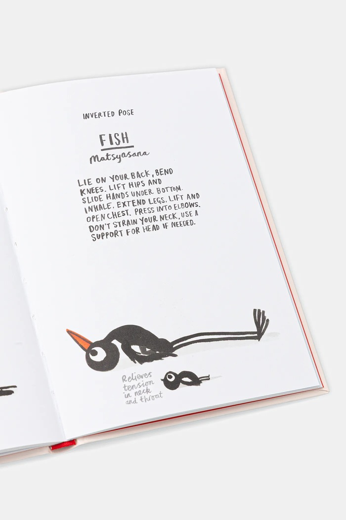 Книга home & lifestyle Yoga for Stiff Birds by Marion Deuchars, English барвистий TH1466