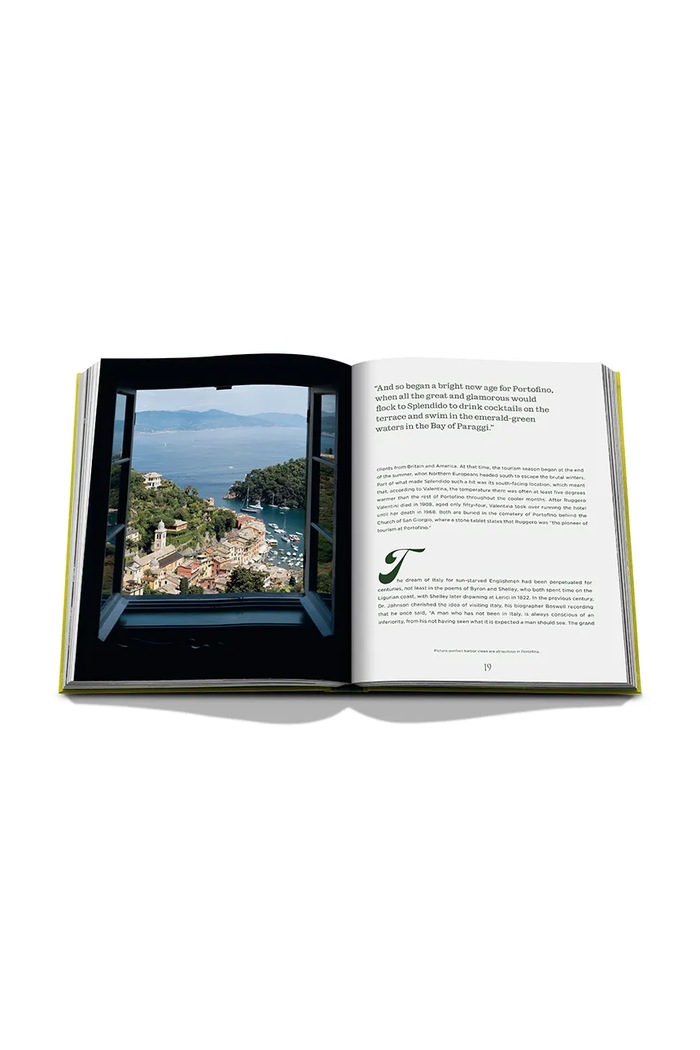 Kniha Assouline Splendido, the Radiant Stage of Portofin, English 9781649805164 zelená