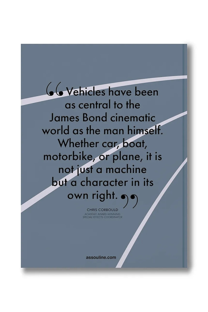 Decor Kniha Assouline James Bond Cars by Chris Corbould, English 9781649804976 viacfarebná