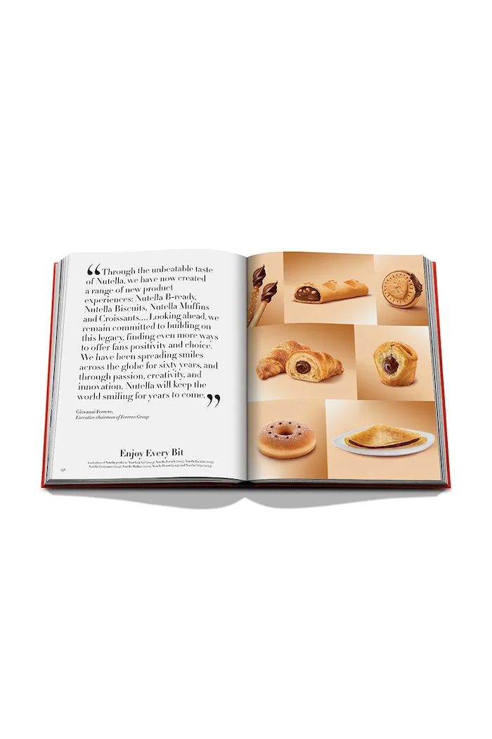 Assouline fotografska knjiga Nutella 9781649805072