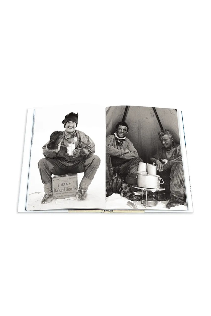 Assouline książka fotograficzna South Pole: The British Antarctic Expedition 1910, Christine Dell’Amore 9781614280101 biały