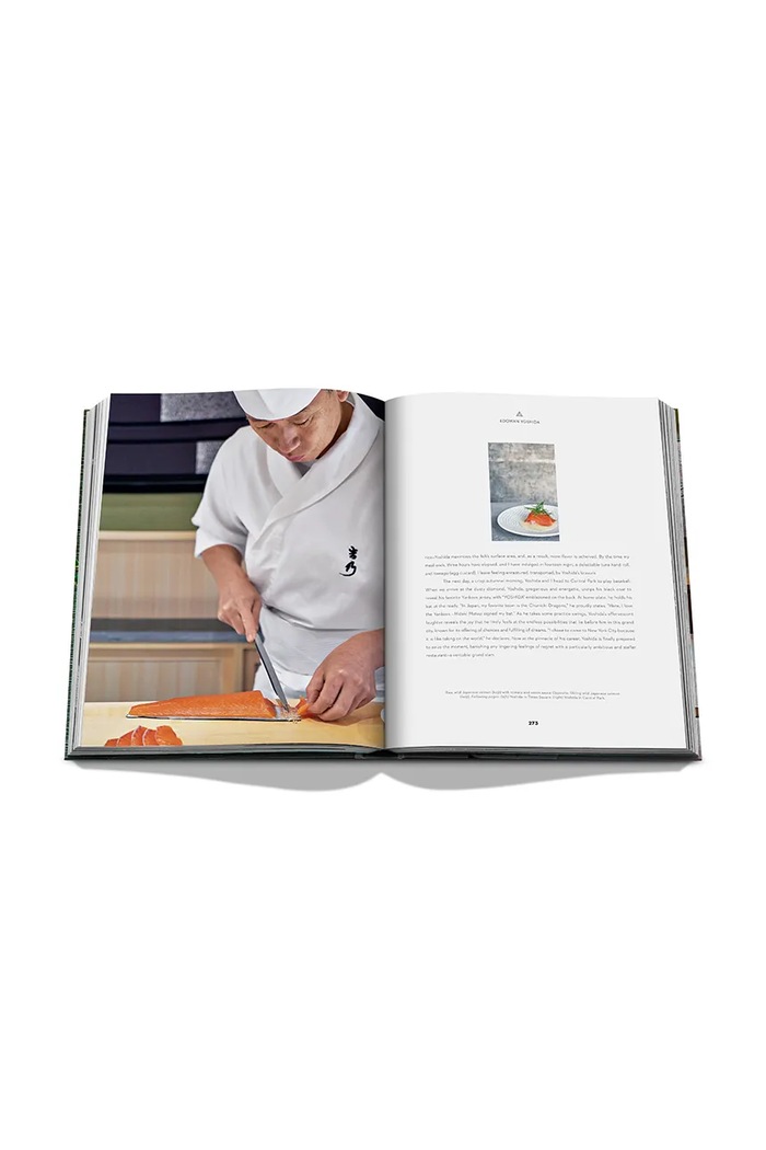 Assouline książka fotograficzna Sushi Shokunin : Japan's Culinary Masters, Andrea Fazzari zielony 9781614289395