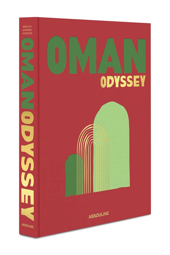Assouline książka fotograficzna Oman Odyssey, Bérénice Geoffroy-Schneite 9781649805867 bordowy AA00