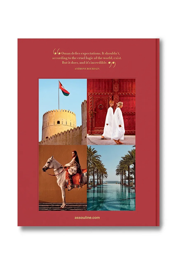 Lifestyle Assouline książka fotograficzna Oman Odyssey, Bérénice Geoffroy-Schneite 9781649805867 bordowy