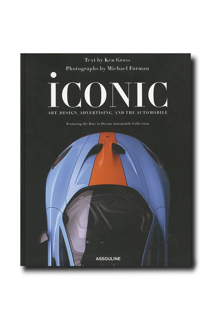 Assouline książka fotograficzna Iconic: Art, Design, Advertising, and the Automobile (Resized), Miles S. Nadal multicolor 9781649805942