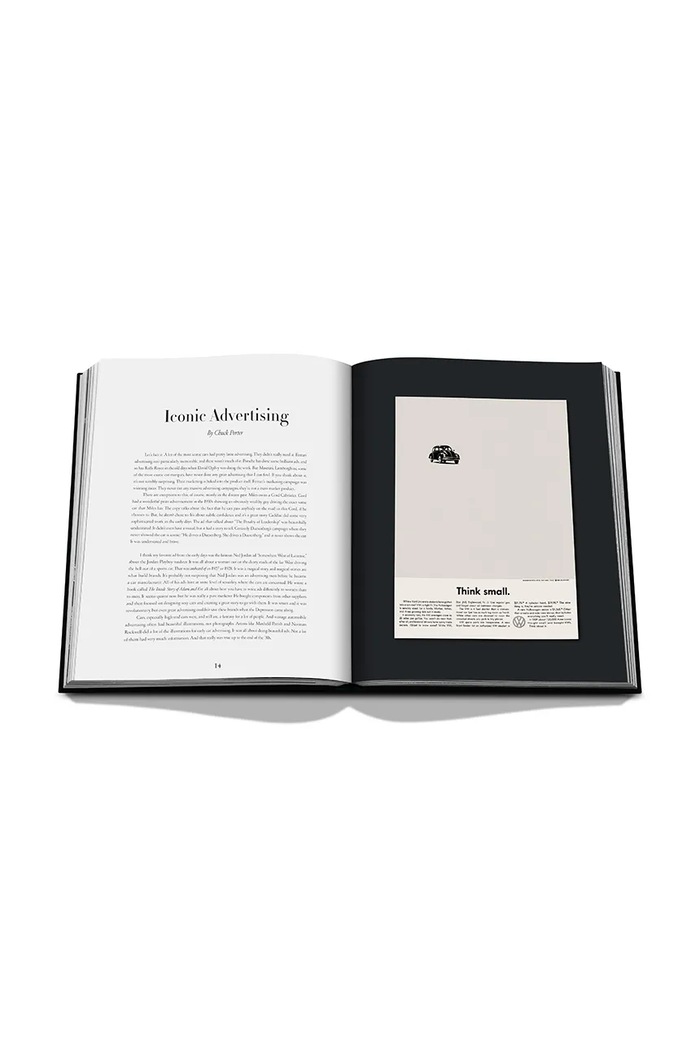 Assouline książka fotograficzna Iconic: Art, Design, Advertising, and the Automobile (Resized), Miles S. Nadal multicolor 9781649805942