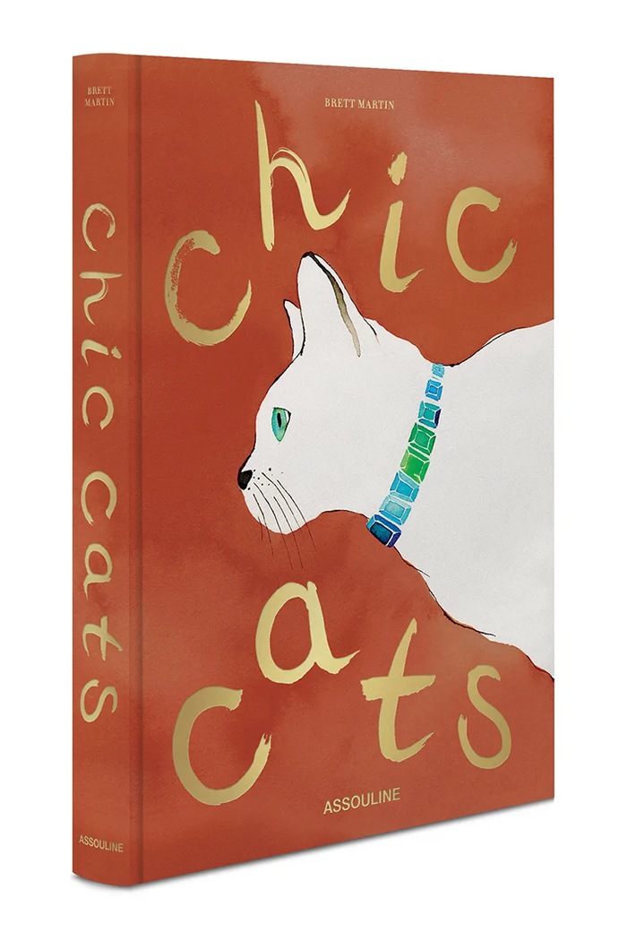 Assouline książka fotograficzna Chic Cats, Brett Martin 9781649806871 pomarańczowy AA00