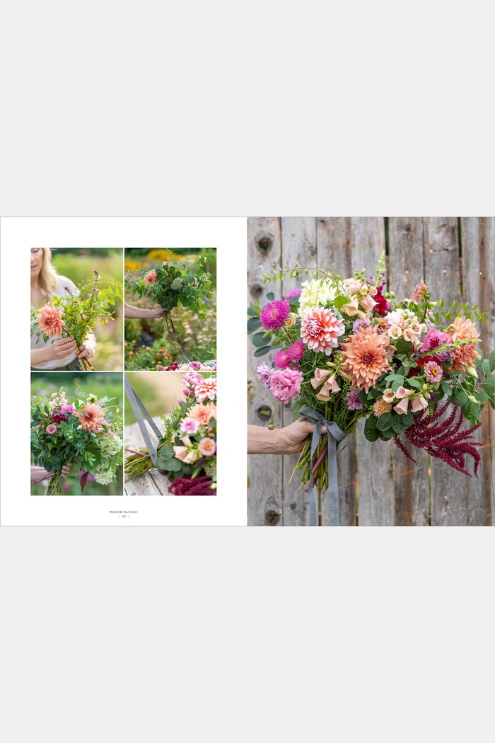 Książka fotograficzna French Blooms, Sandra Sigman, Victoria A. Riccardi RI1393 multicolor AA00