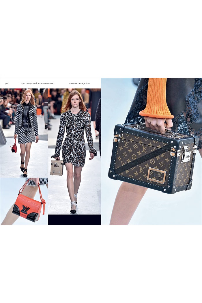 Książka fotograficzna Louis Vuitton Catwalk, Jo Ellison, Louise Rytter TH1018 pomarańczowy