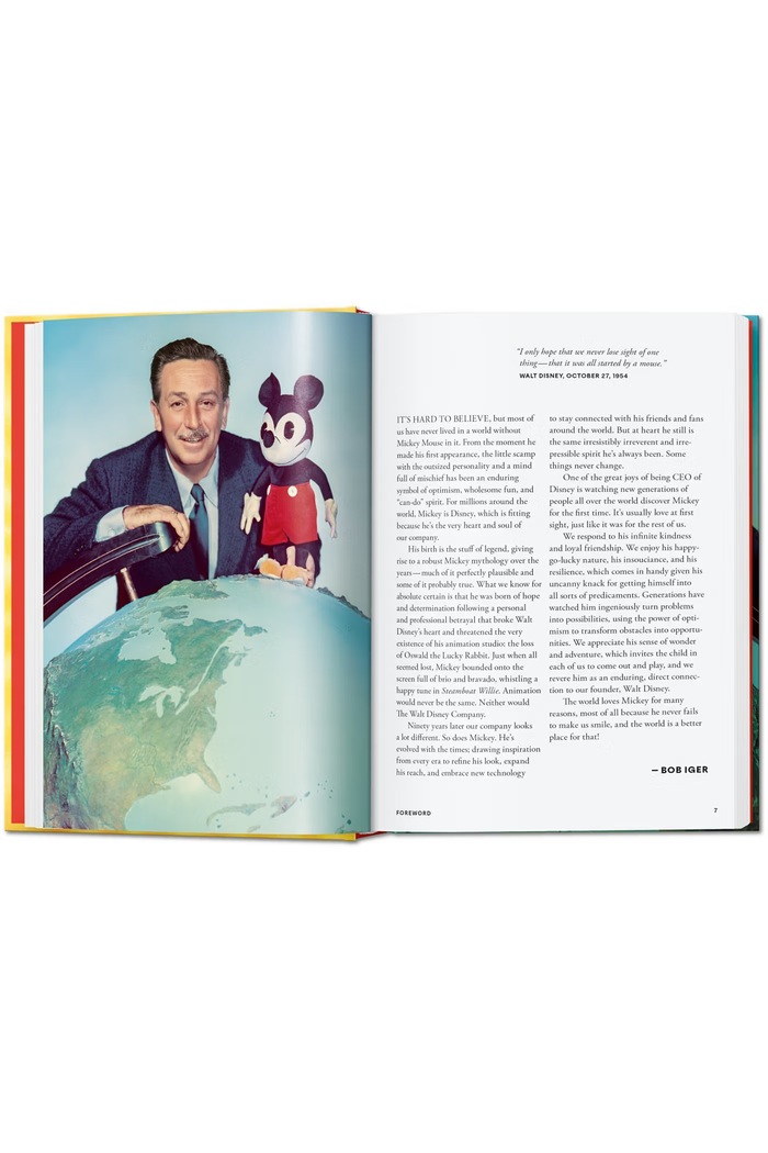 Książka Mickey Mouse – 40th Edt., David Gerstein, J.B Kaufman, Bob Iger TA1280 multicolor AA00