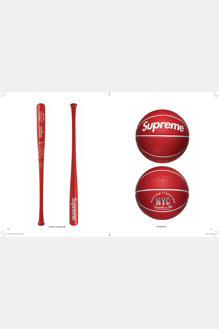 Książka fotograficzna Supreme, James Jebbia, Glenn O'Brien, Aaron Bondaroff, KAWS multicolor RI1080