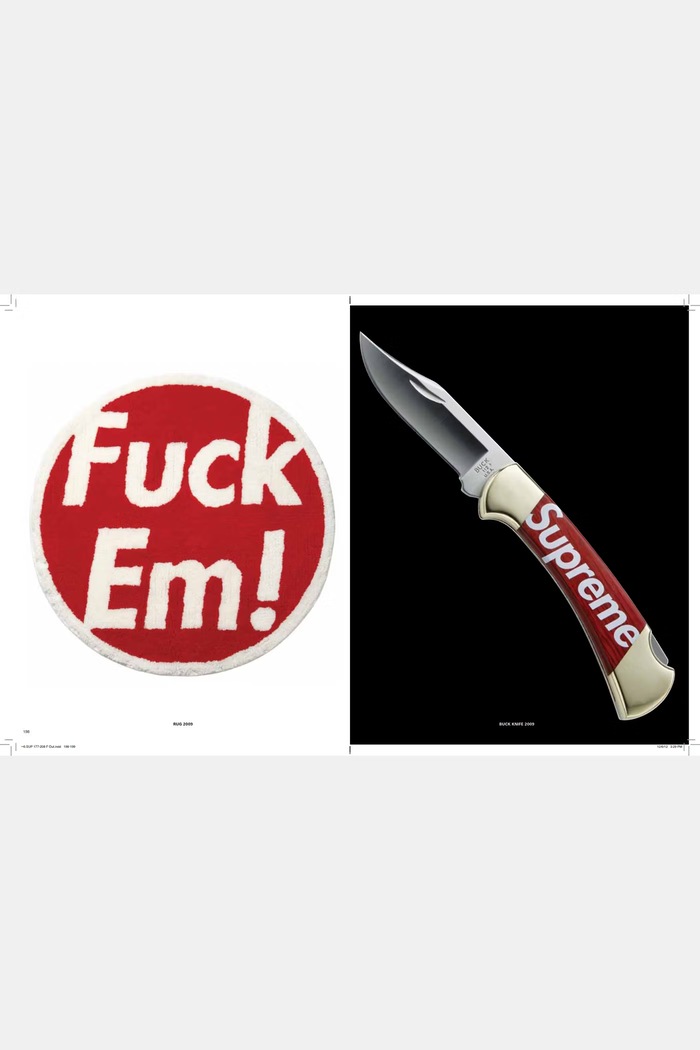 Książka fotograficzna Supreme, James Jebbia, Glenn O'Brien, Aaron Bondaroff, KAWS RI1080 multicolor