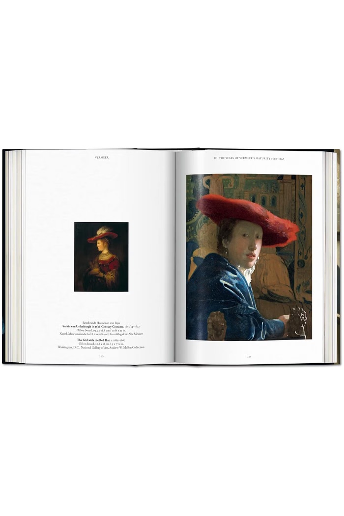 Książka dekoracyjna Vermeer. The Complete Works - 40th Edt., Karl Schütz multicolor TA1420