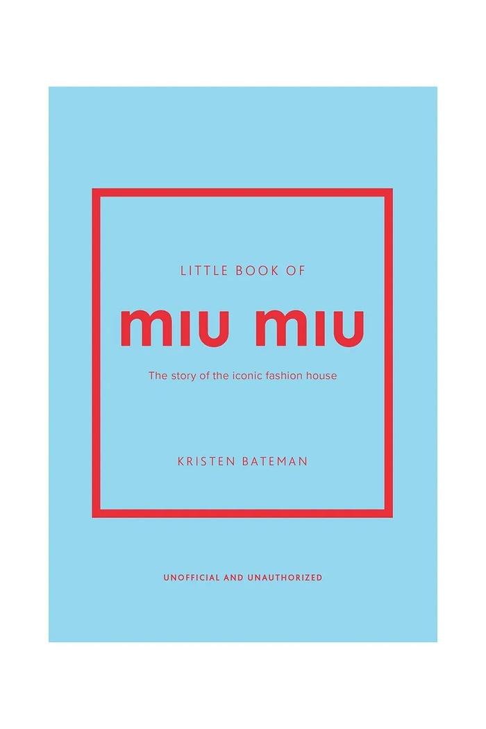 Książka Little Book of Miu Miu, Kristen Bateman niebieski CB1146