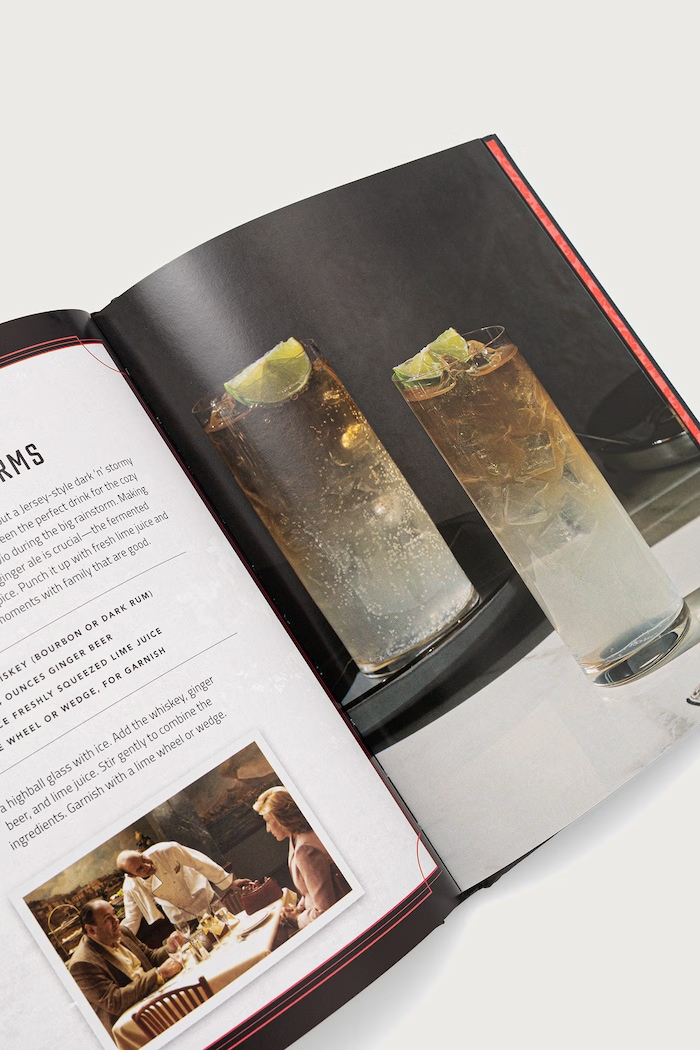 Lifestyle Książka Sopranos - The Official Cocktail Book, Sarah Gualtieri, Emma Carlson Berne IE1039 szary