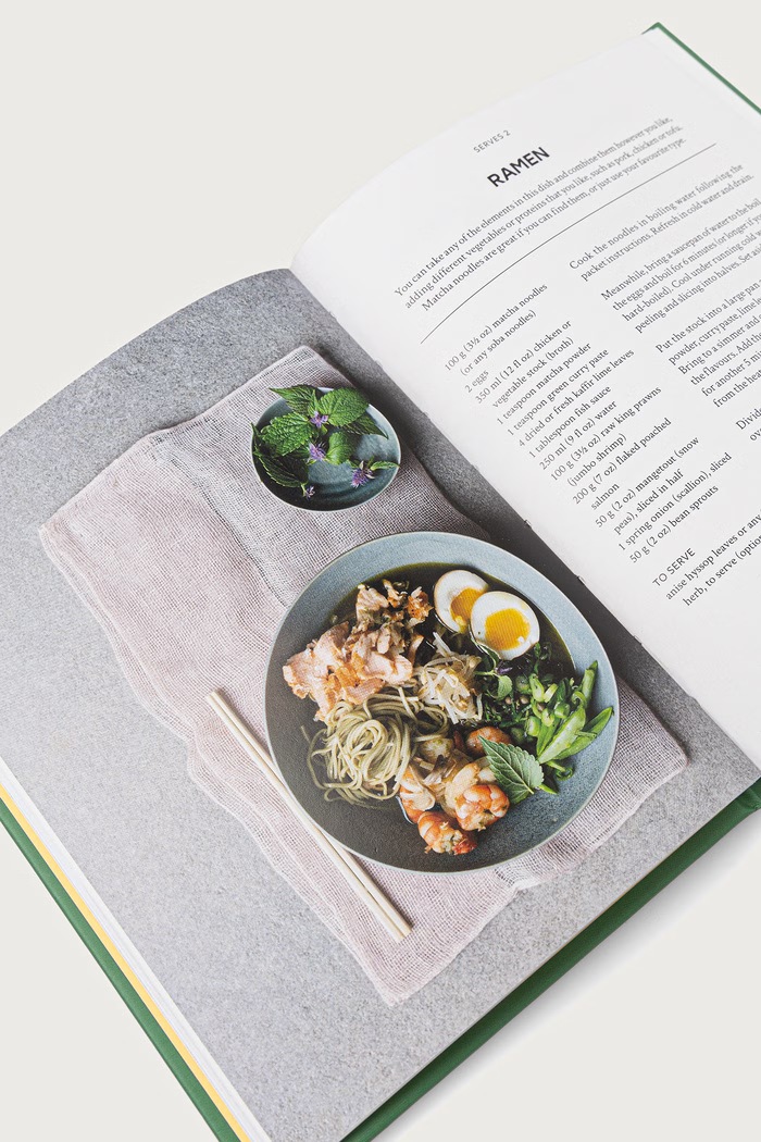 Książka kucharska Matcha - A Cookbook, Hamlyn zielony OC1084