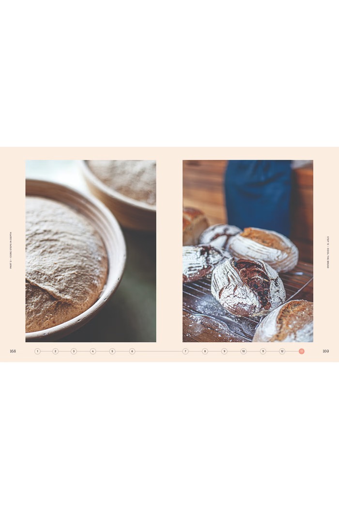 Książka kucharska The Baker's Percentage, Mara Ripani SSB1081 różowy AA00