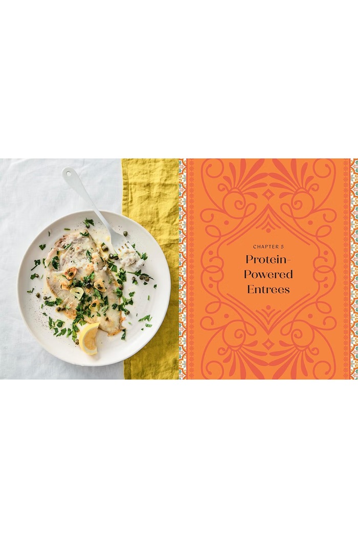 Książka kucharska 5-Ingredient Mediterranean Cookbook QU1302 żółty AA00