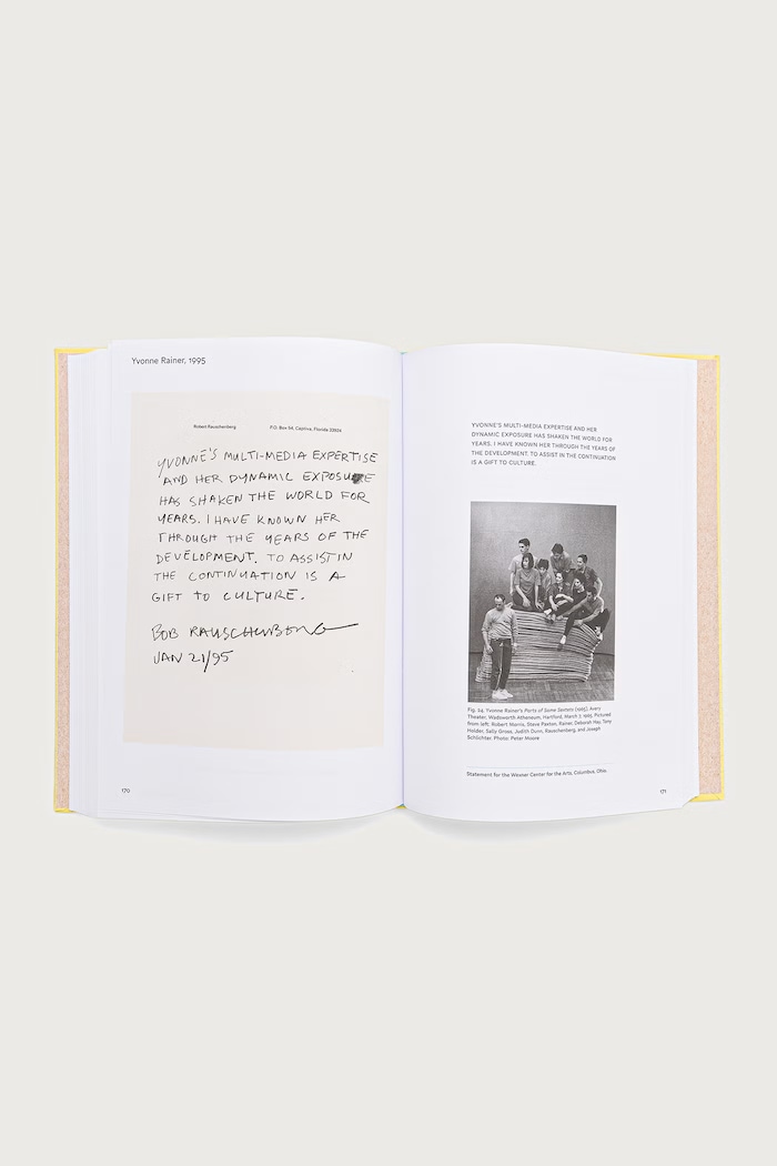 Książka I Don't Think About Being Great, Robert Rauschenberg YA1021 żółty AA00