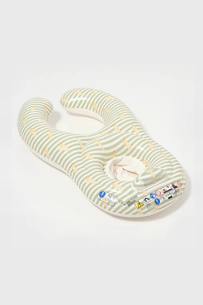 SunnyLife fotelik dziecięcy pływający Float Together Baby Seat EU S5FBSGREU zielony AA00