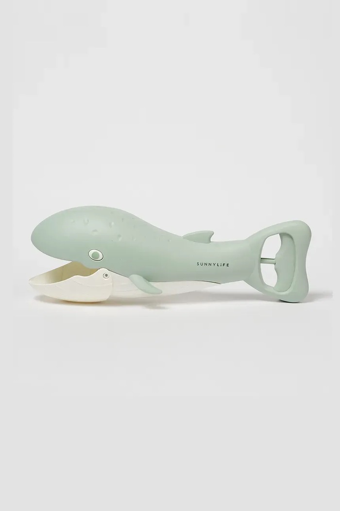 Hračka do piesku SunnyLife Whale Green S51SCLBL tyrkysová AA00