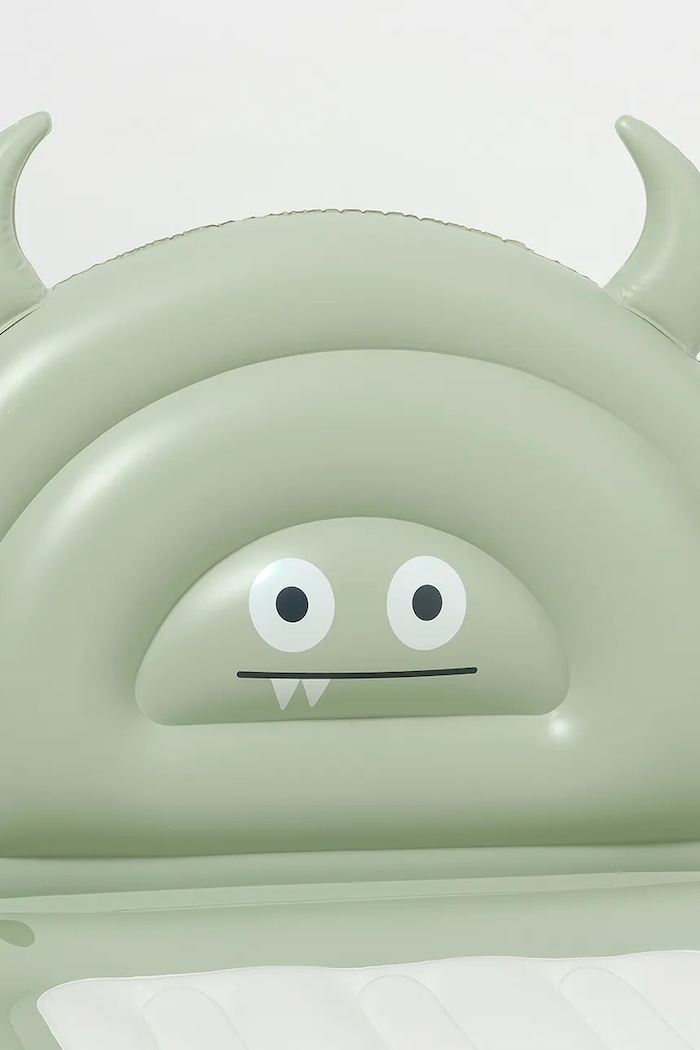 Nafukovacia posteľ pre deti SunnyLife Bed Monster Sage S51KSBMS zelená AA00