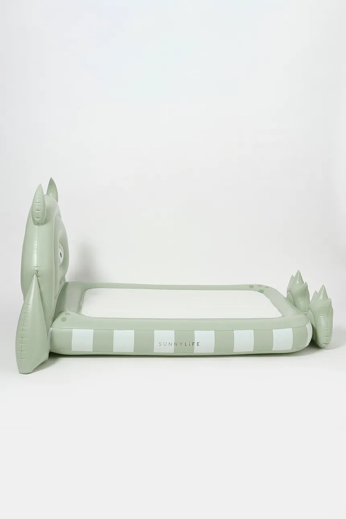 Nafukovacia posteľ pre deti SunnyLife Bed Monster Sage S51KSBMS zelená
