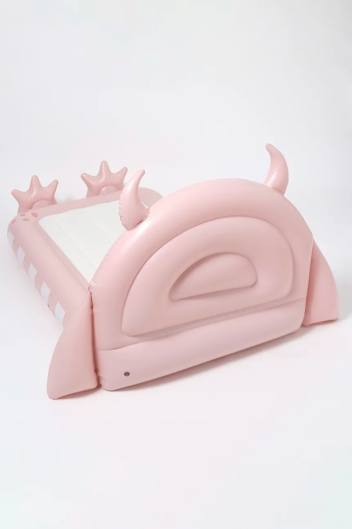 Nafukovacia posteľ pre deti SunnyLife Bed Monster Pink ružová S51KSBDP