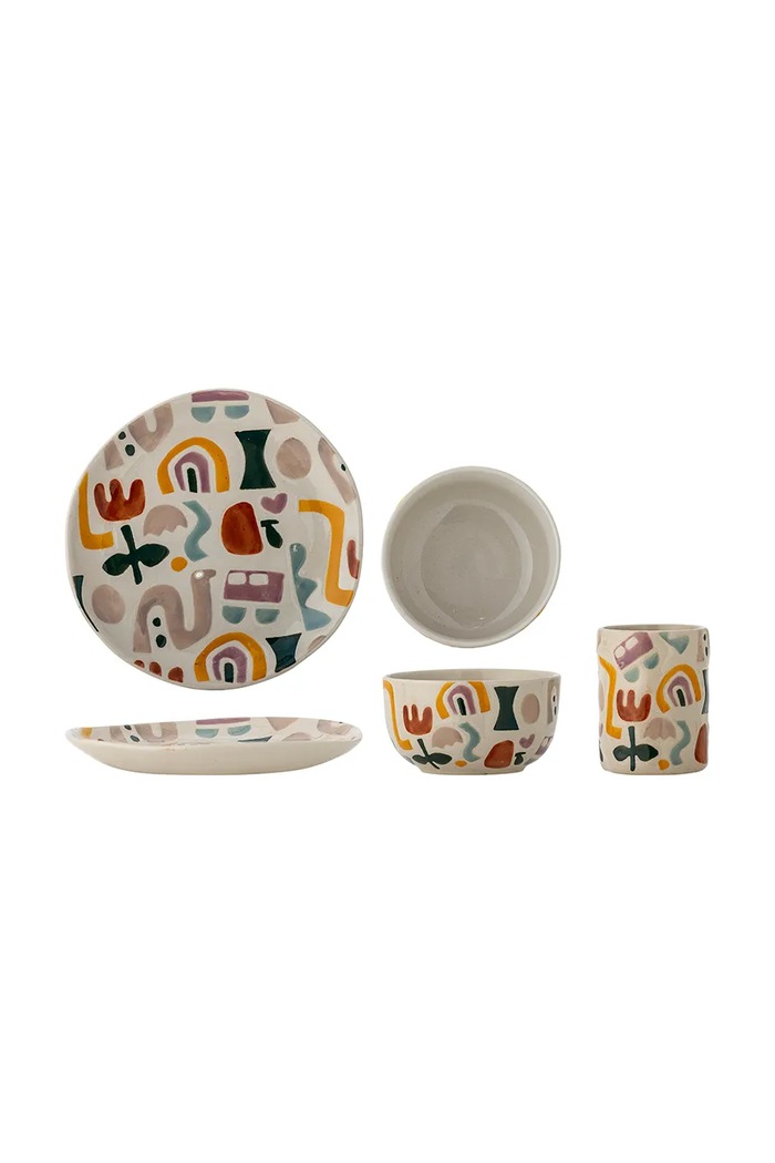 Bloomingville Komplet naczyń multicolor 82063385