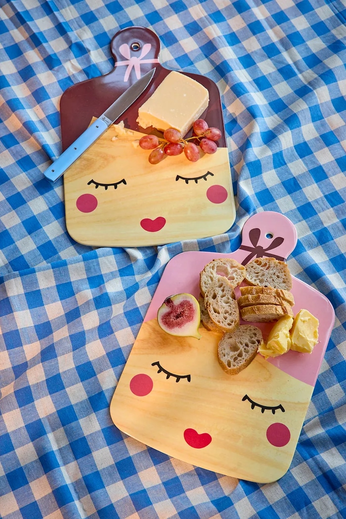 Rice deska do krojenia z melaminy 22 x 33,5 cm MECHO.LADYBR multicolor AA00