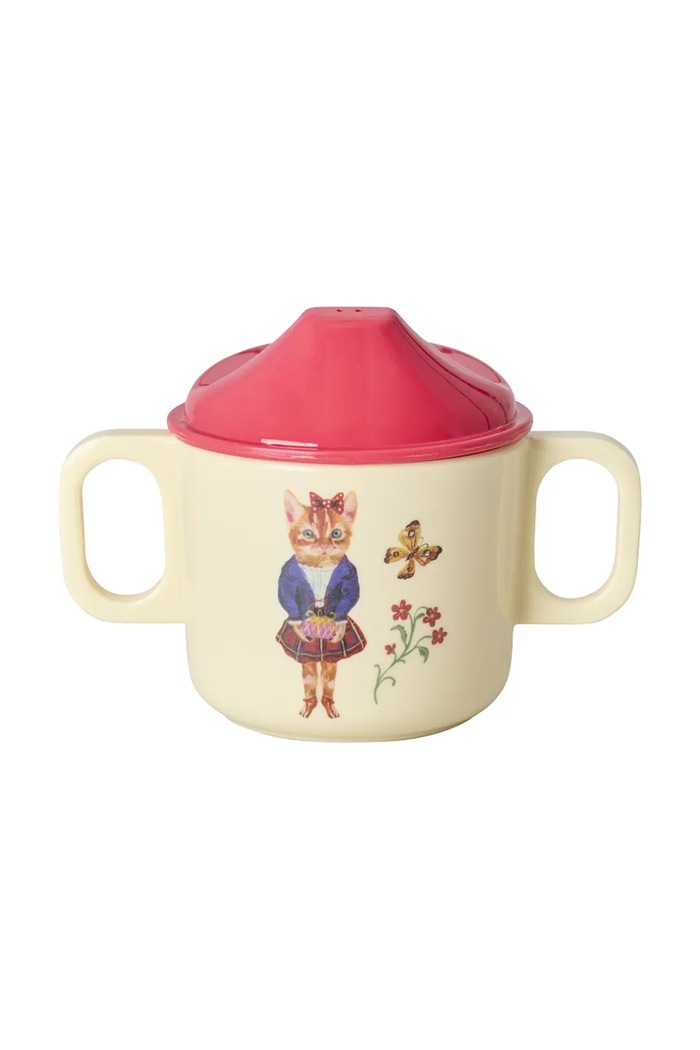 Lifestyle Rice zestaw obiadowy dla dziecka z melaminy 22,5 x 11 x 25 cm BABOX.4ZNAT2CR multicolor