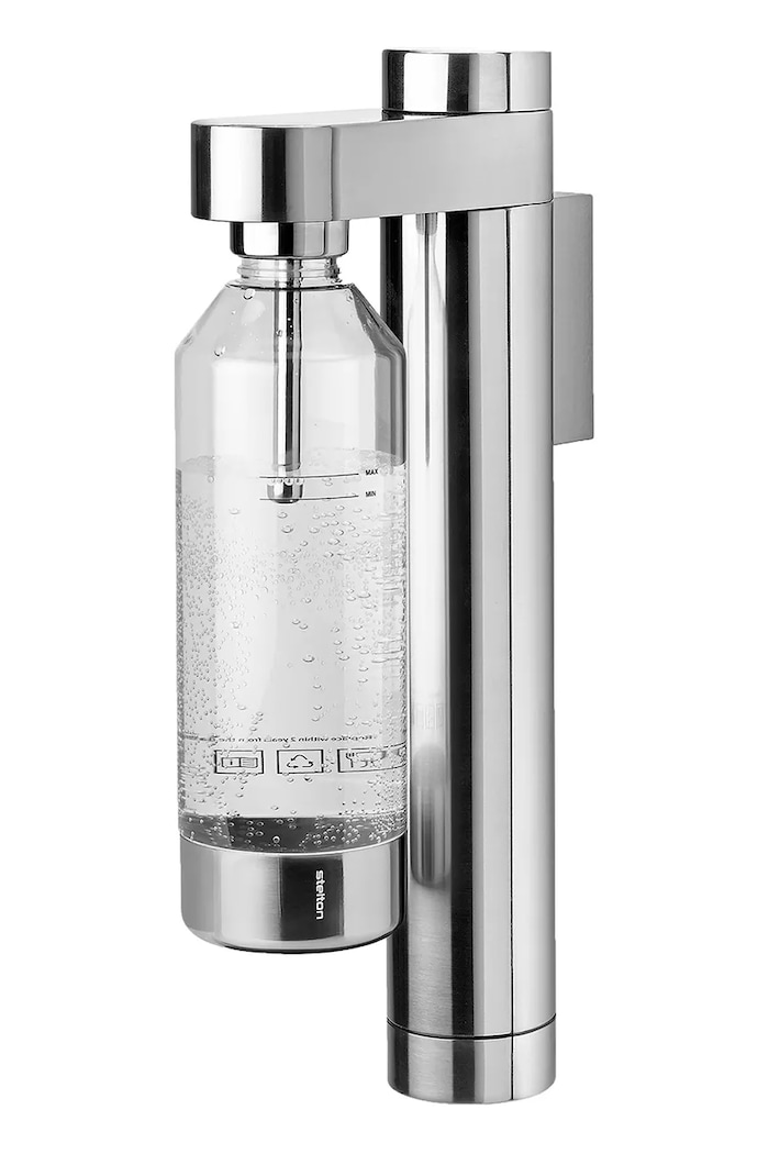 Saturátor vody s možnosťou upevnenia na stenu Stelton Brus sivá 2102.