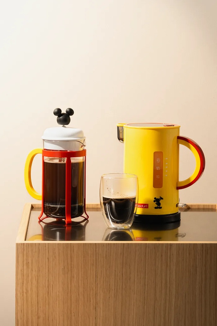 Bodum czajnik elektryczny z tworzywa sztucznego Ettore Disney-Mickey 1 l 12270.829EURO.DSN żółty AA00