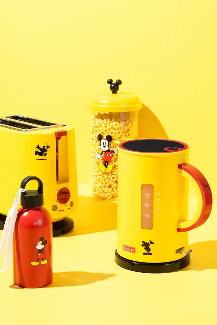 Kuchnia i bar Bodum czajnik elektryczny z tworzywa sztucznego Ettore Disney-Mickey 1 l 12270.829EURO.DSN żółty